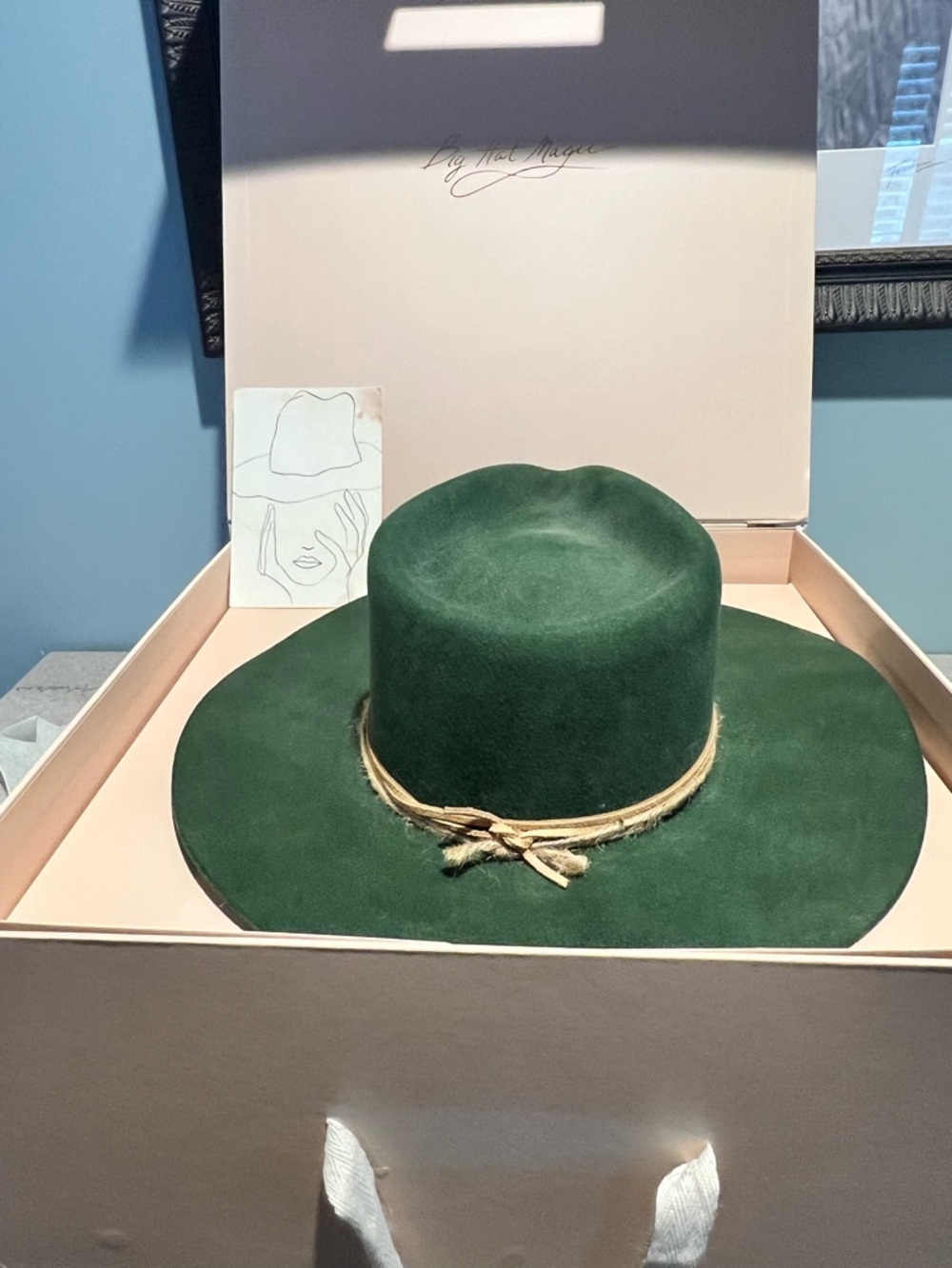Teressa Foglia - Forest Green - 7 1/8 - Picture 7 of 15